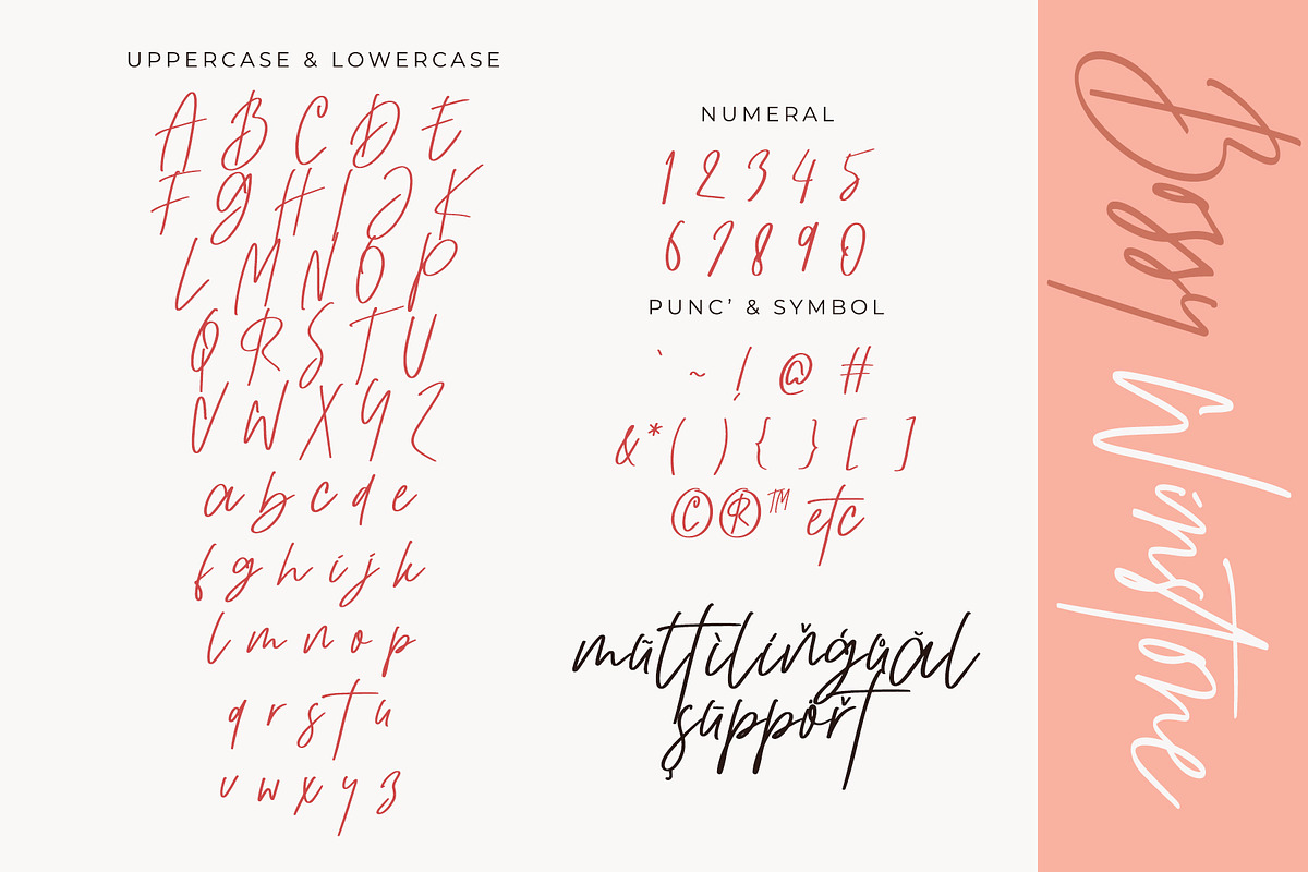 Bossy Winstone - Natural Handwritten, a Handwritten Font by Airotype (Photo 11 of 13)