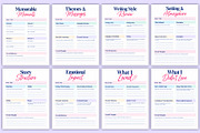 Book Lover’s Review Workbook | Read, a Stationery Template by Mustafiz (Thumbnail 4 of 4)