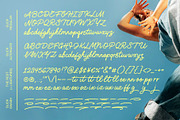 Slick Font, a Script Font by Sam Parrett (Thumbnail 8 of 8)