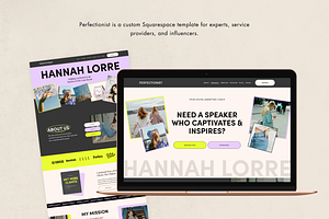 Squarespace Template: Perfectionist