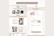 Systeme.io Tee Press Physical Funnel, a Landing Page Template by Hayley's Digital Hub (Thumbnail 7 of 10)