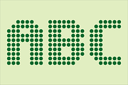 Display Dots Two Sans Font, a Font by GG Design (Thumbnail 2 of 6)