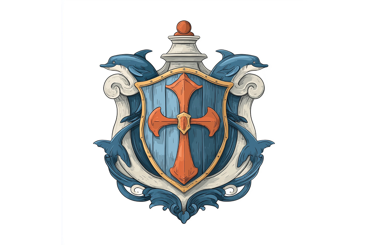 Prompt Medieval Shield Clipart, a Decorative Illustration by Creative design (Photo 3 of 7)
