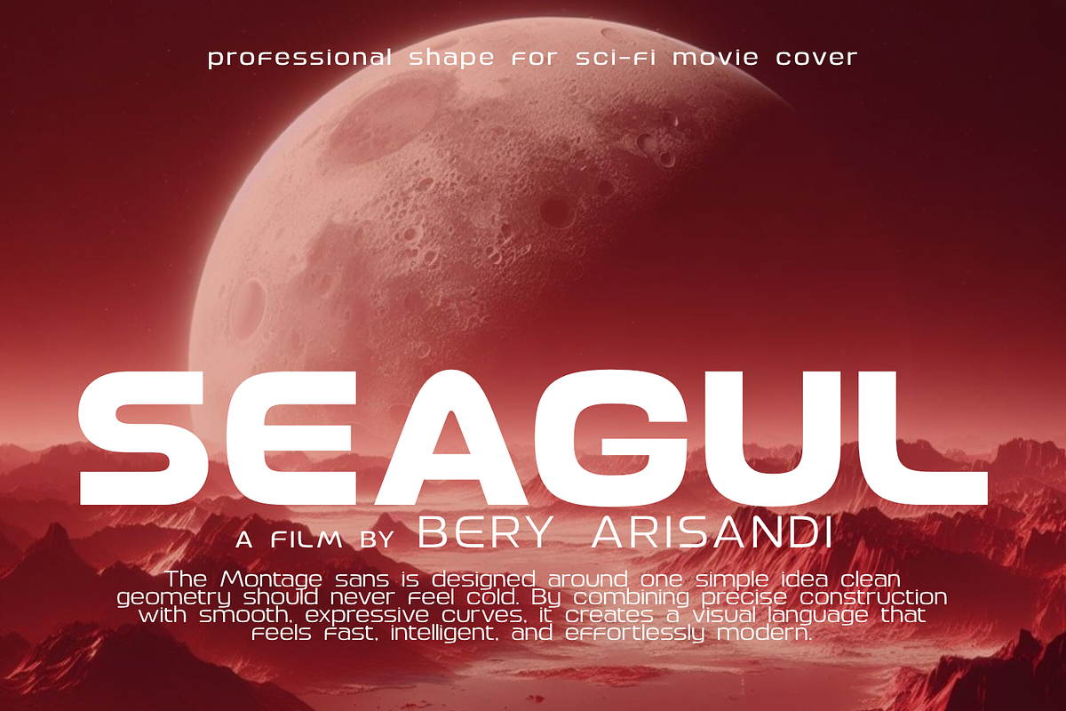 Montage – Sans Serif Font, a Sans Serif Font by Basnistudio (Photo 7 of 10)