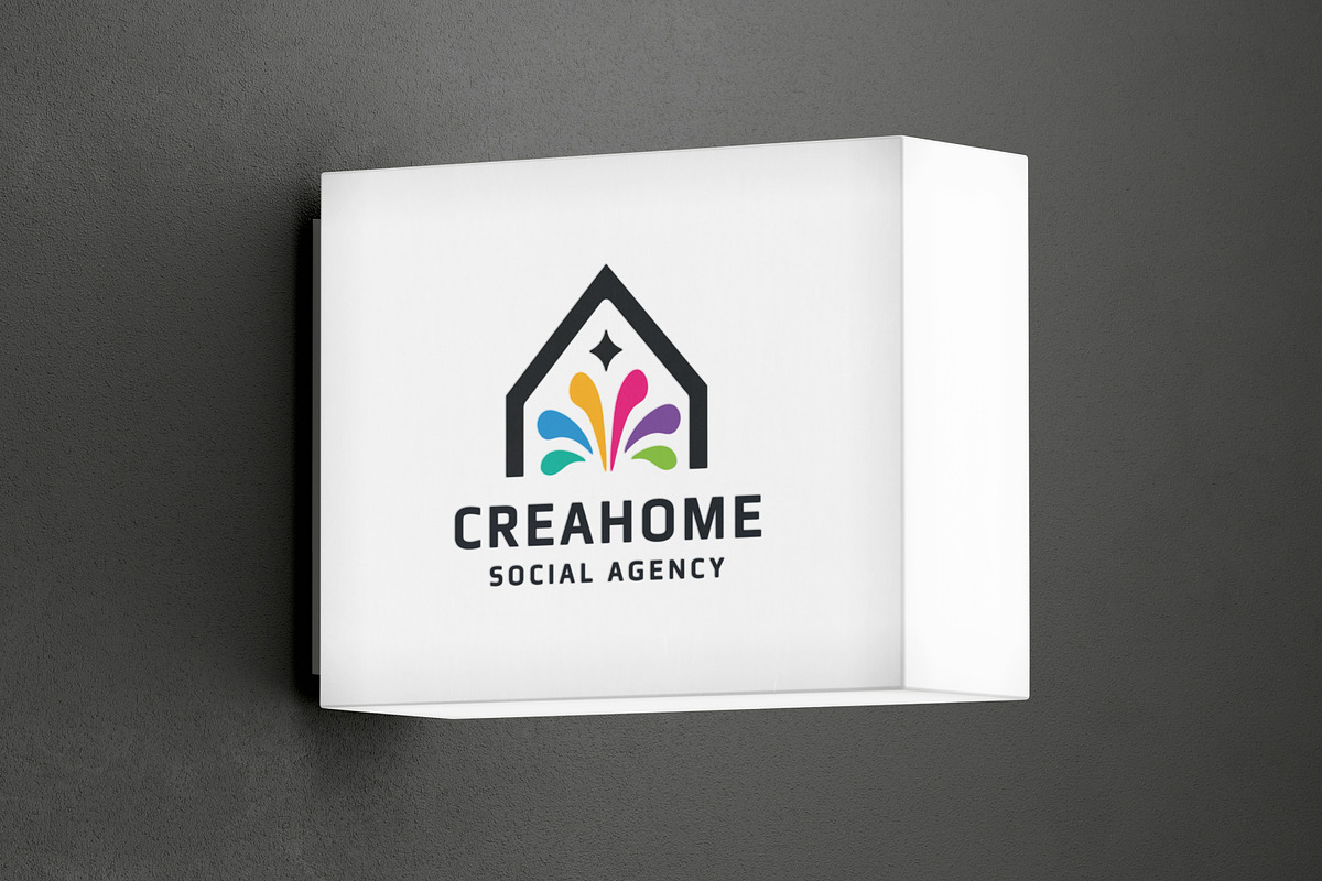 Crea Smart Ideas Home Logo, a Branding & Logo Template by Design_Planet (Photo 4 of 4)