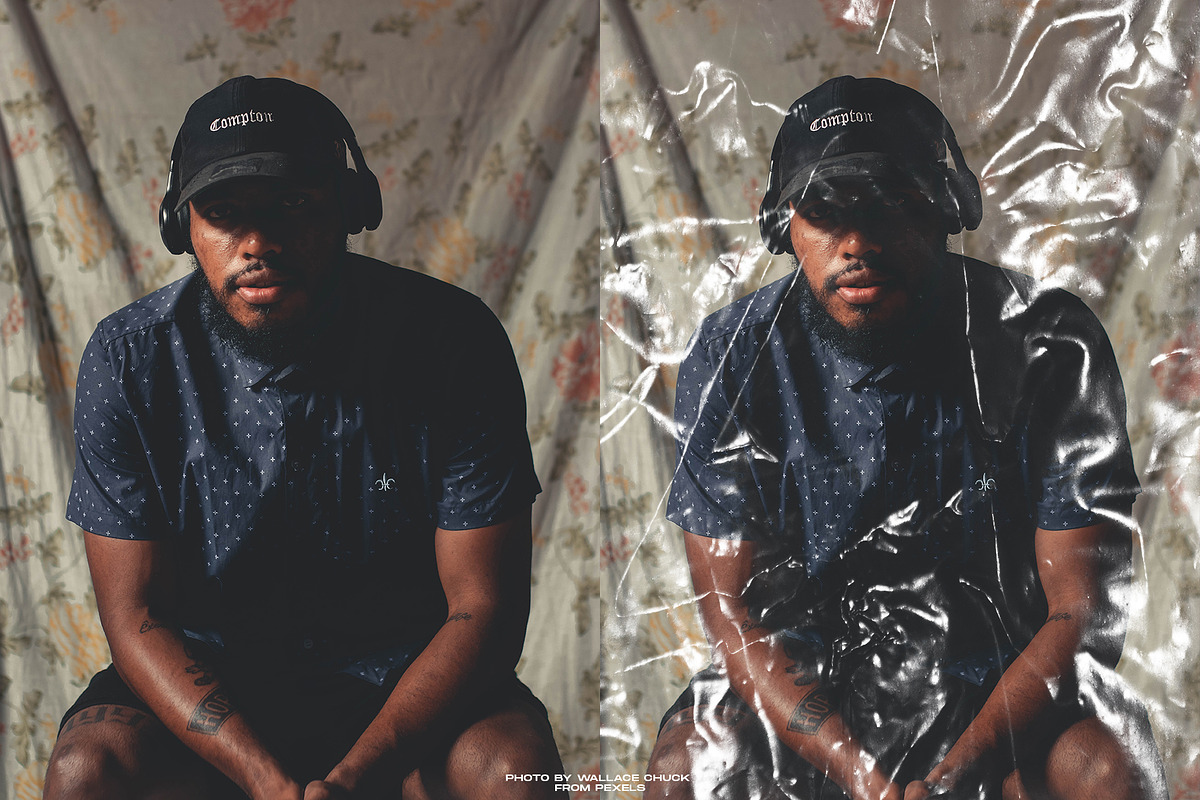 Plastic Wrap textures mega bundle, a Texture Graphic by Visual Fear (Photo 7 of 10)