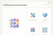 3D Background & Pattern Icons, an Emoji Icon by River Visual (Thumbnail 3 of 5)