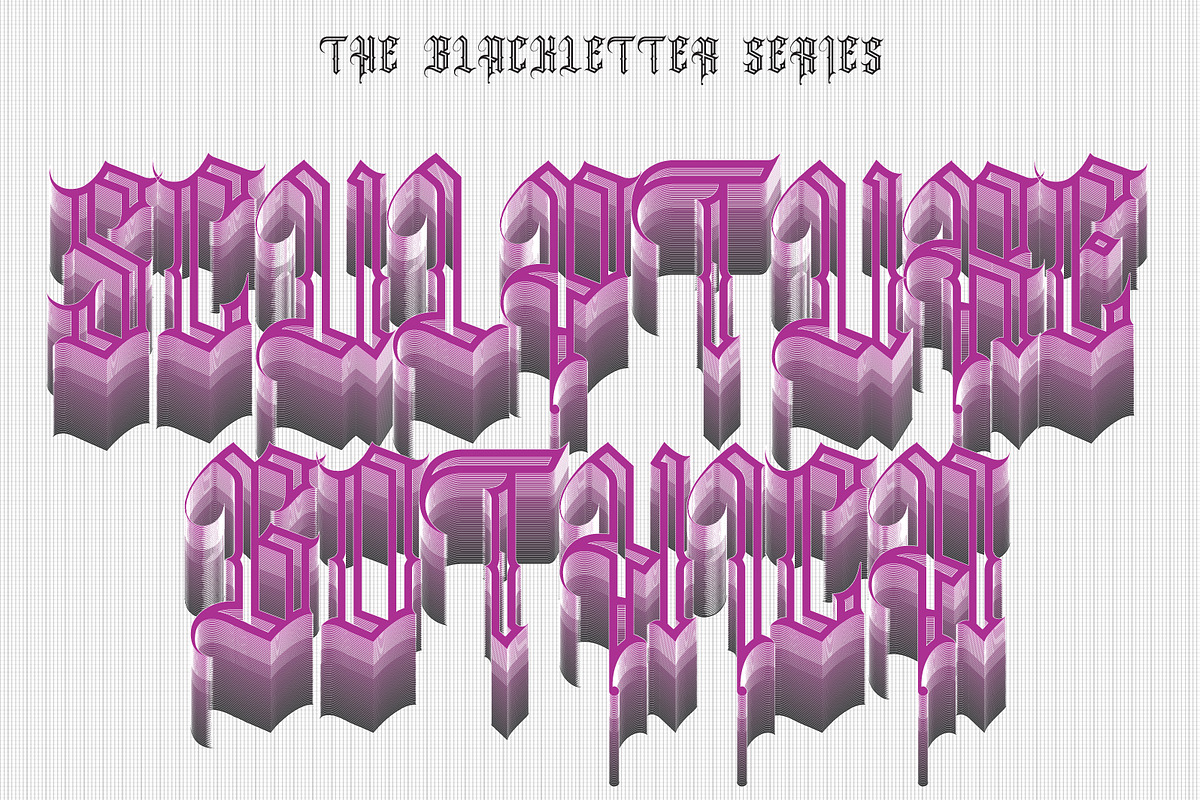 Sculpture Gothica, a Blackletter Font by cromatixclassroom (Photo 2 of 5)