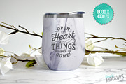 Marble Wine Tumbler Mockup, a Product Mockup by Simply Mockups (Thumbnail 2 of 2)