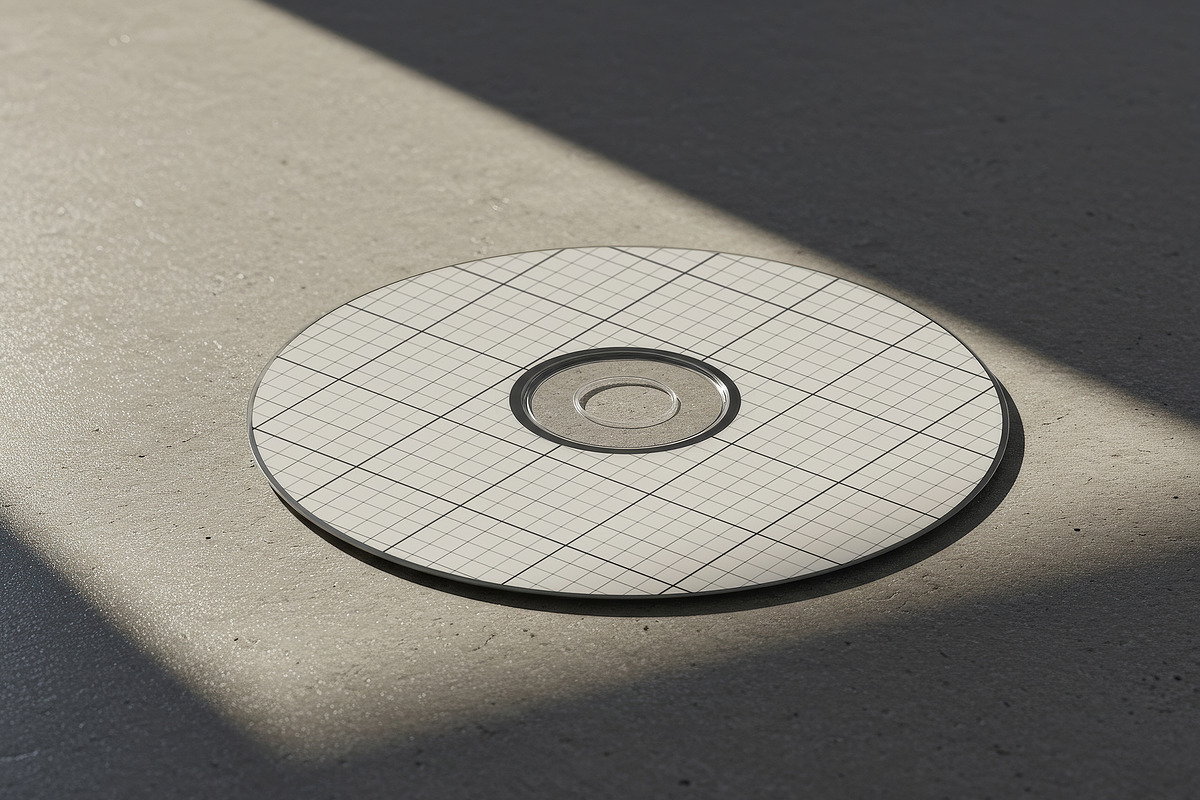 Compact Disc or Dvd Mockups, a Product Mockup by Luuqas Design (Photo 3 of 3)