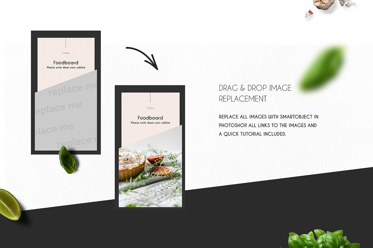 Instagram Stories Template Dark, a Social Media Template by khoai_tây (Photo 3 of 6)