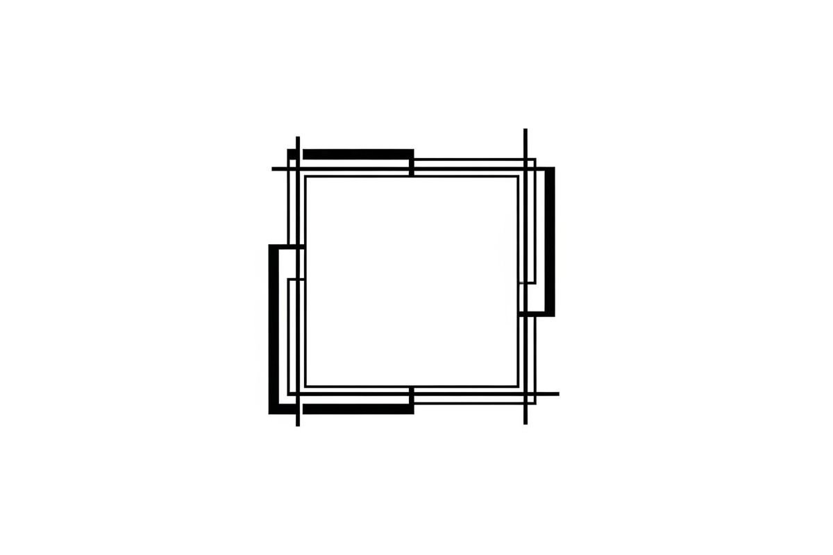 Modern Square Frame SVG Bundle, an Illustration by Creativeshirt (Photo 11 of 31)