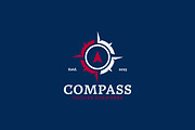 Modern Nautical Compass Logo, a Branding & Logo Template by Signatoro (Thumbnail 2 of 3)