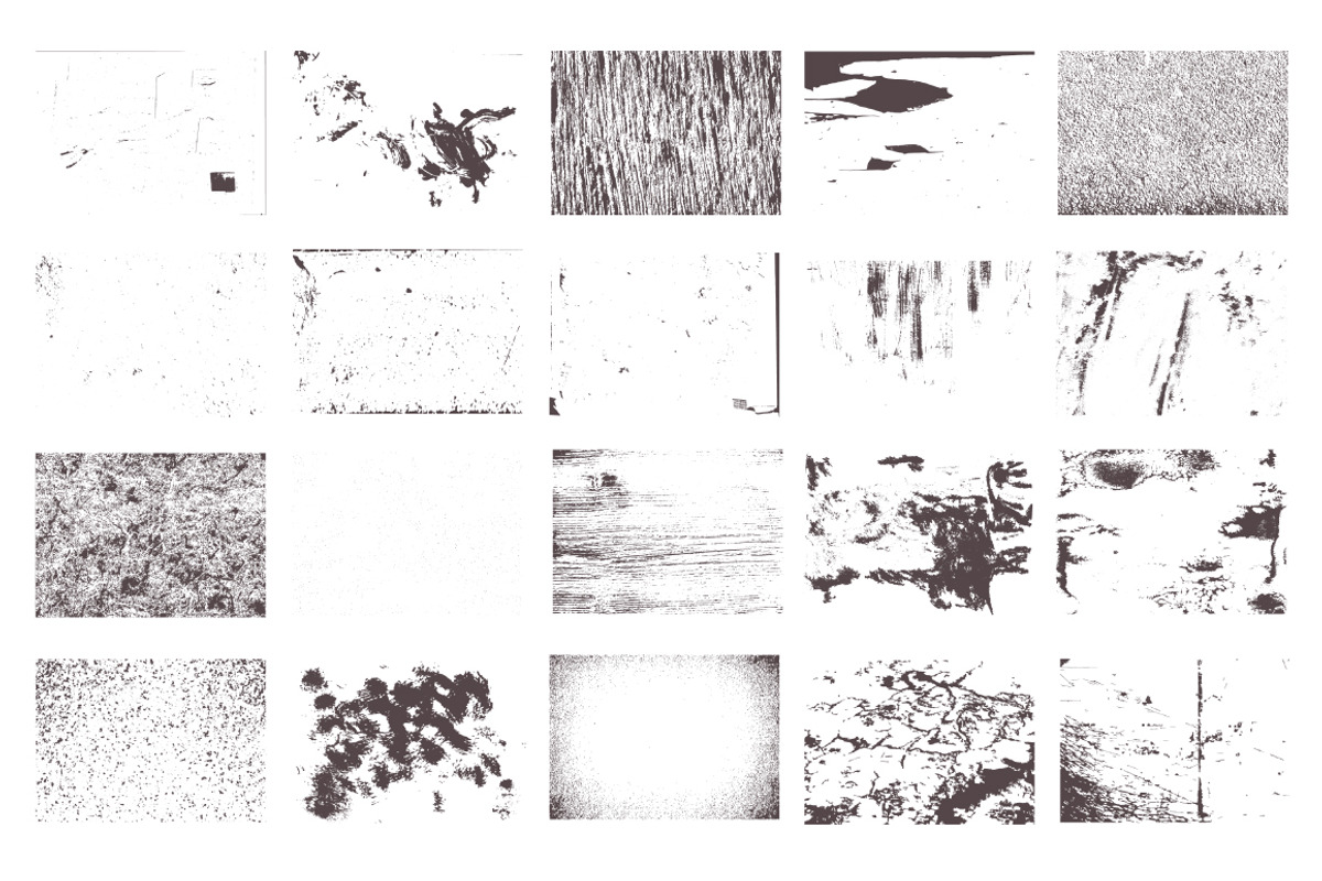 Grunge Vector Textures preview 2