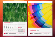 Wall Calendar 2020, a Stationery Template by AntartStock (Thumbnail 2 of 6)