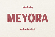 Meyora, a Sans Serif Font by Typehill (Thumbnail 1 of 7)