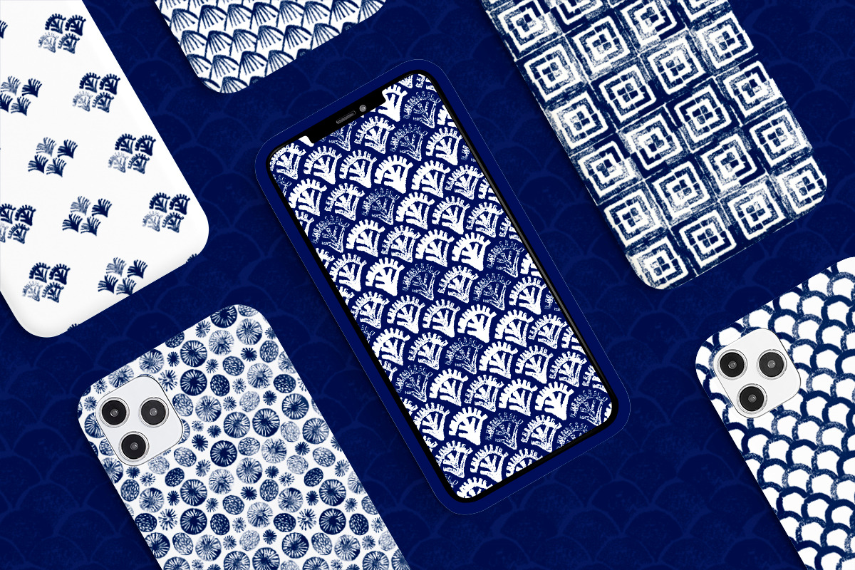 Japanese Vector Patterns & Elements, a Pattern Graphic by Julie&Taily (Photo 16 of 24)