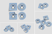 Realistic Sticker Mockup PSD, an Advertising Mockup by Indah (Thumbnail 1 of 6)