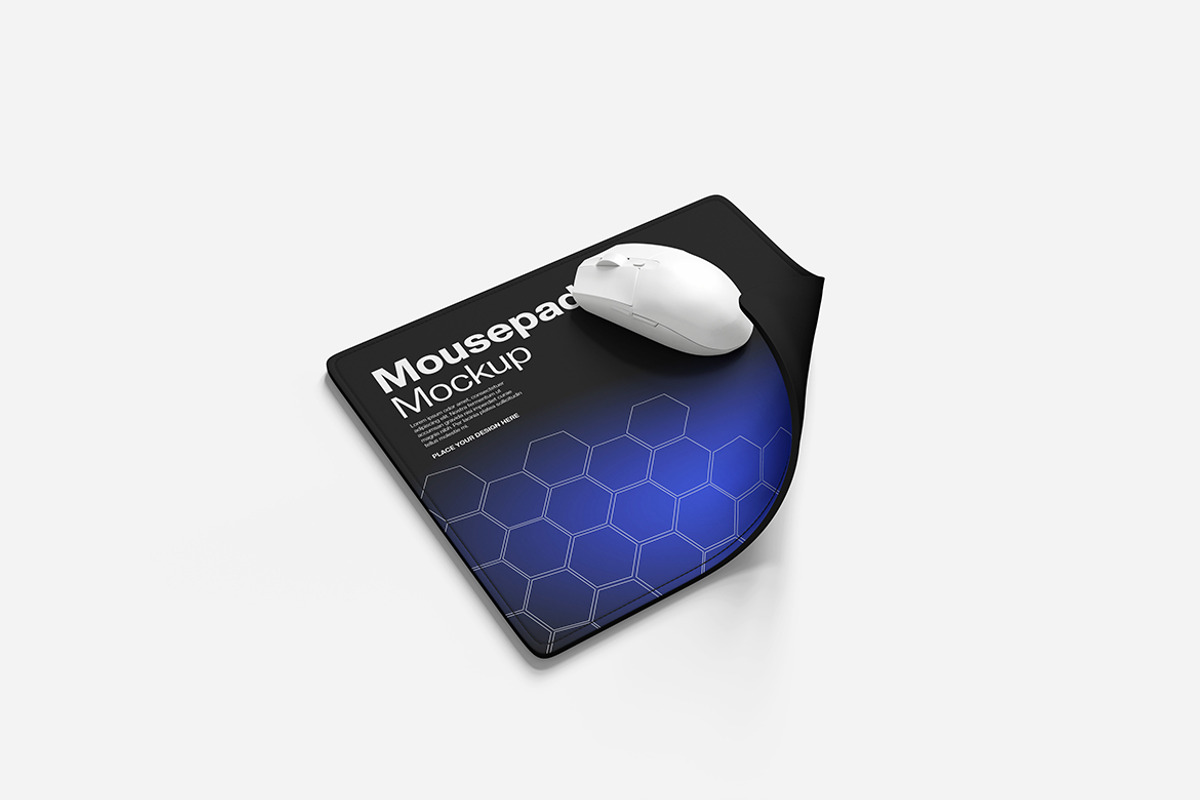 Mousepad Mockup, a Product Mockup by MrLetters (Photo 2 of 5)