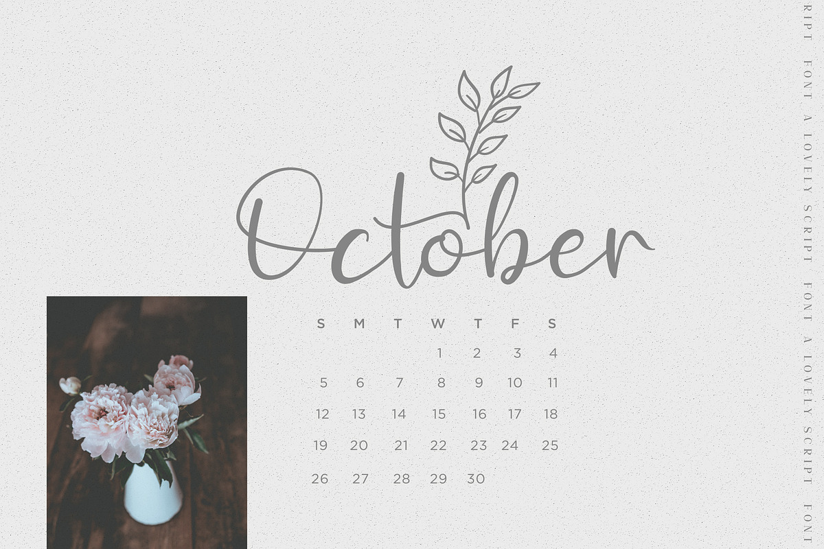 Juttely - A Lovely Script Font preview 4