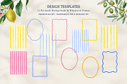 Amalfi Lemon Mediterranean Clipart, a Decorative Illustration by SunnJaneArt (Thumbnail 14 of 17)
