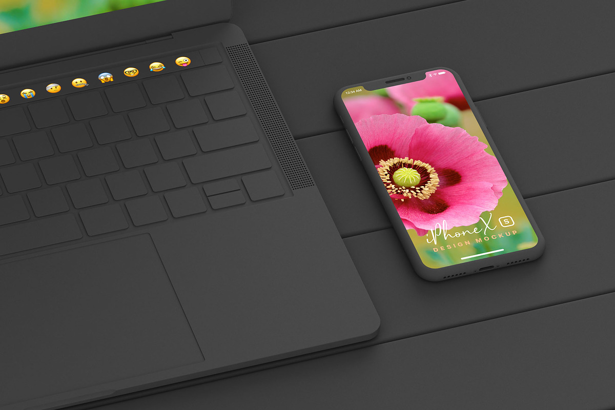 MacBook Pro/ iPhone XS Design Mockup, a Mac Mockup by illustrated (Photo 8 of 9)