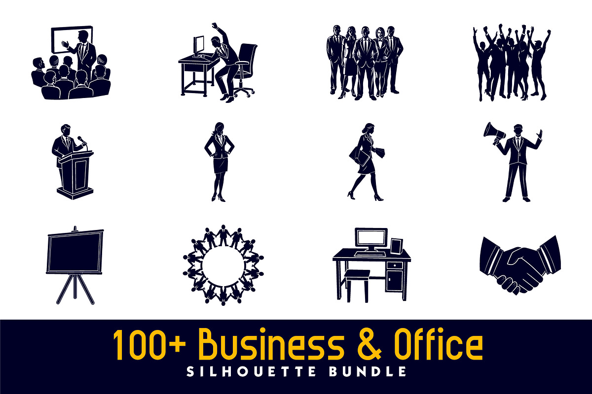 Business & Professions Silhouette, an Illustration by Creative_View (Photo 2 of 4)