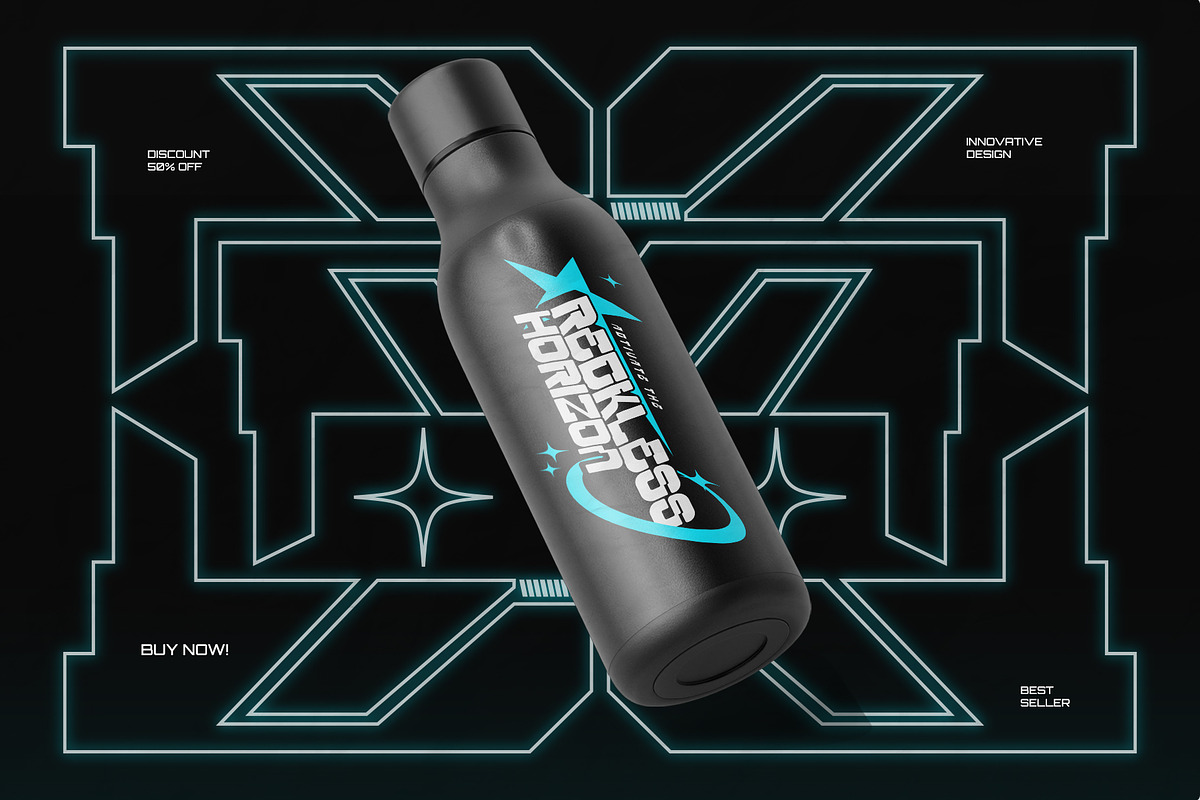 Phantom Novax Futuristic Y2k Family, a Sans Serif Font by Inviline.co (Photo 12 of 12)
