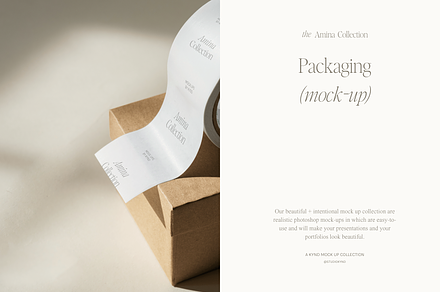 The Amina Collection - Box + Tape