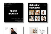 Brand Identity Fashion Social Media, a Social Media Template by MightyDesign (Thumbnail 3 of 9)