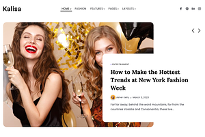 Kalusi Blog Magazine Wordpress, a WordPress Template by UInstrument