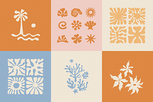 Summer Vibes, Vector Elements