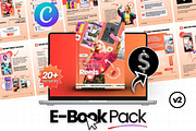 E-Book v2 Canva Templates For IG, a Social Media Template by Virall (Thumbnail 1 of 11)