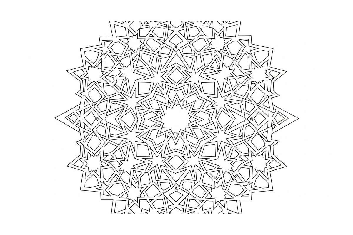 Islamic Mandala Geometric Bundle, an Illustration by Gaye Art (Photo 43 of 51)
