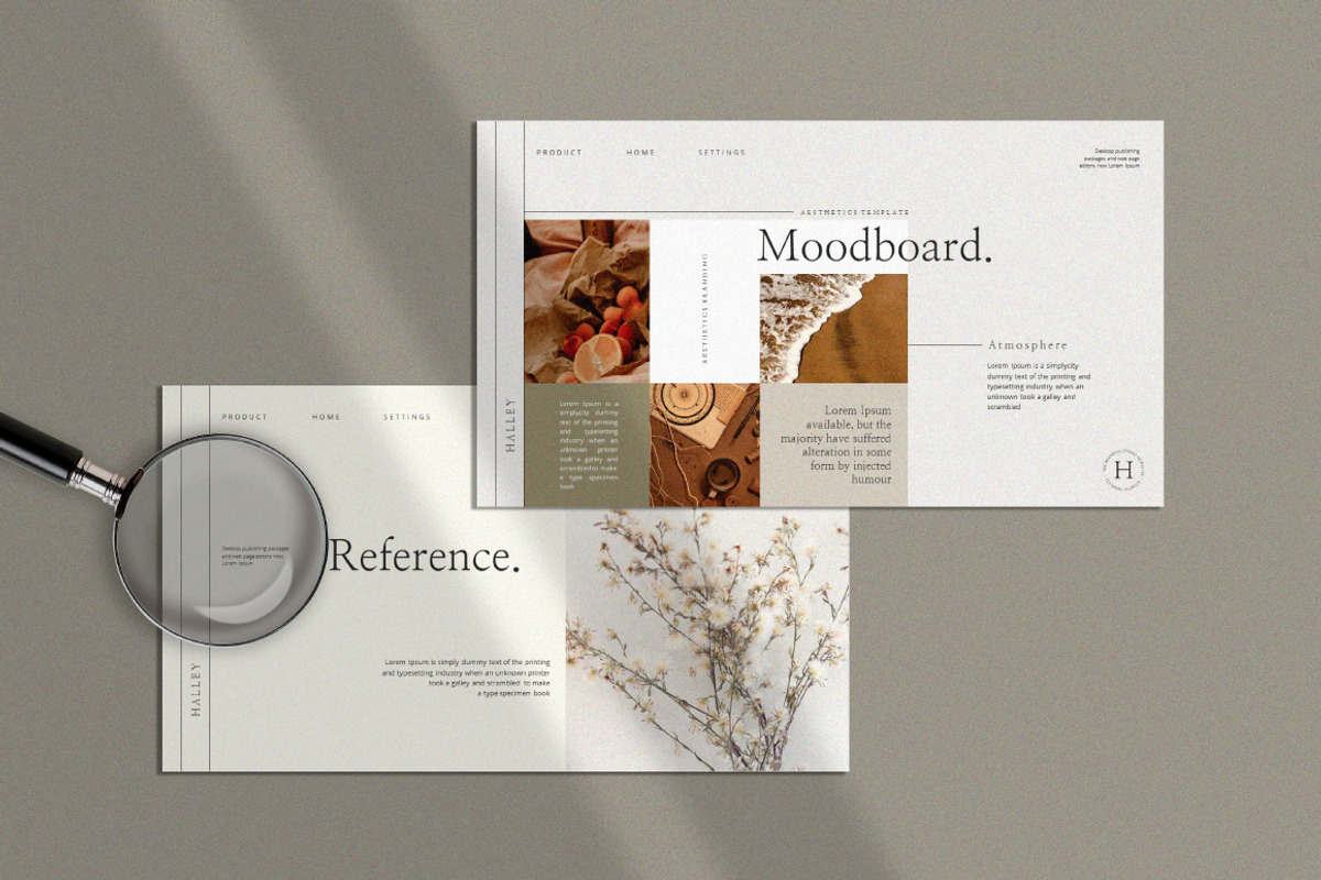 Halley - PowerPoint Template, a Presentation Template by Secret Visual (Photo 3 of 9)