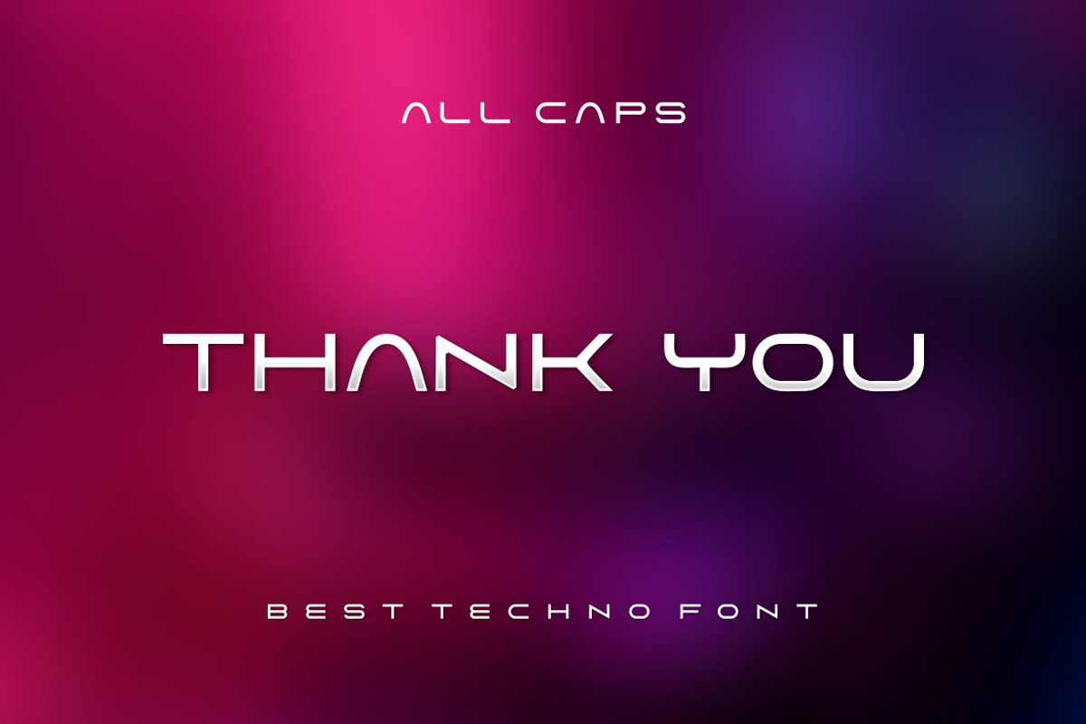 Geyop Techno Font, a Sans Serif Font by alanwarstd (Photo 5 of 5)