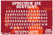 Tomb Stoner - Doom Metal font, a Font by Remedy667 (Thumbnail 5 of 5)