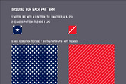 Vector Patriotic Stars & Stripes, a Pattern Graphic by SubwayParty (Thumbnail 2 of 2)