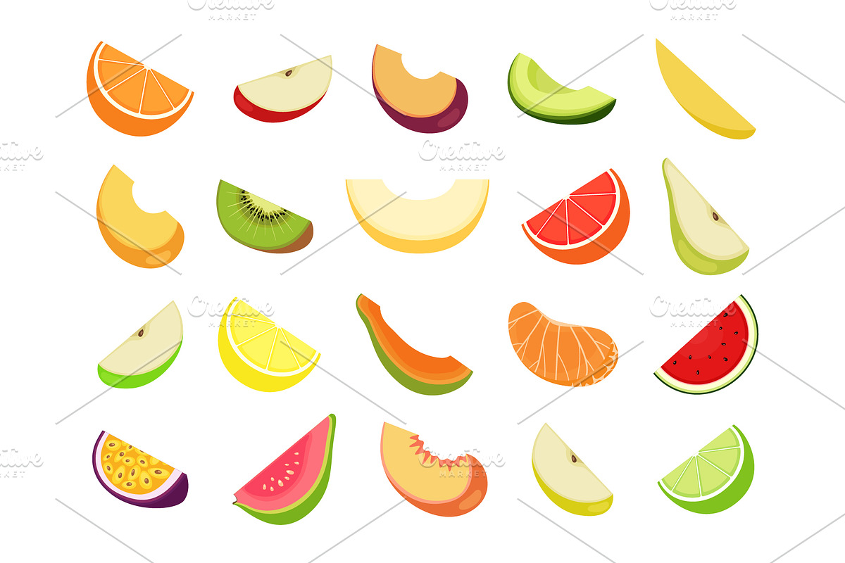 Fruit Collection, a Food Illustration by Naiadin (Photo 5 of 7)