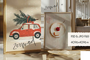 BUNDLE Frame Mockups ISO DIN A ratio, a Household Mockup by MOAROShop (Thumbnail 4 of 9)
