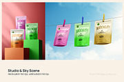 Food Pouch Packaging Mockup, a Packaging Mockup by ABAMockups (Thumbnail 3 of 4)