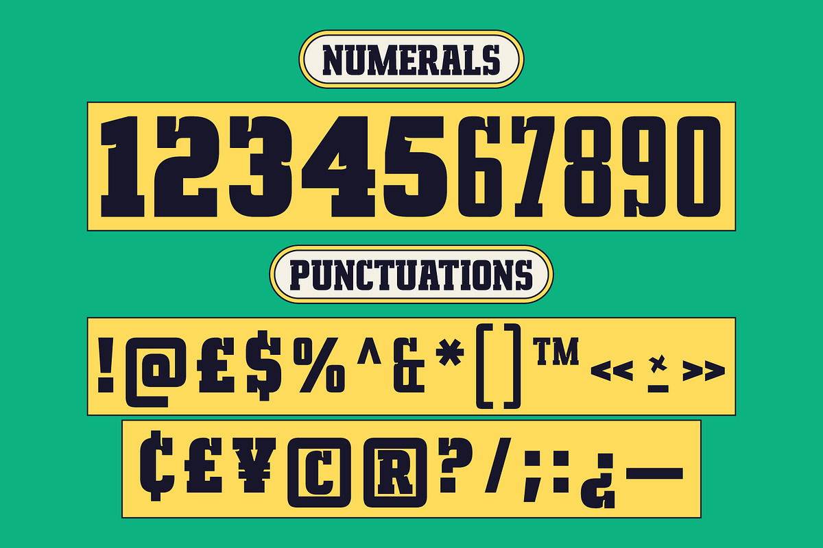 Merdy – Sporty Slab Serif Font, a Serif Font by Tiptop Graphic (Photo 5 of 10)