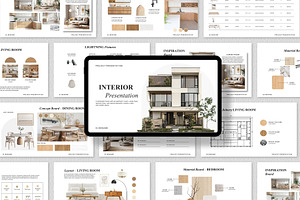 Minimal Interior Design Presentation, a Templates & Theme by SKY CREATION