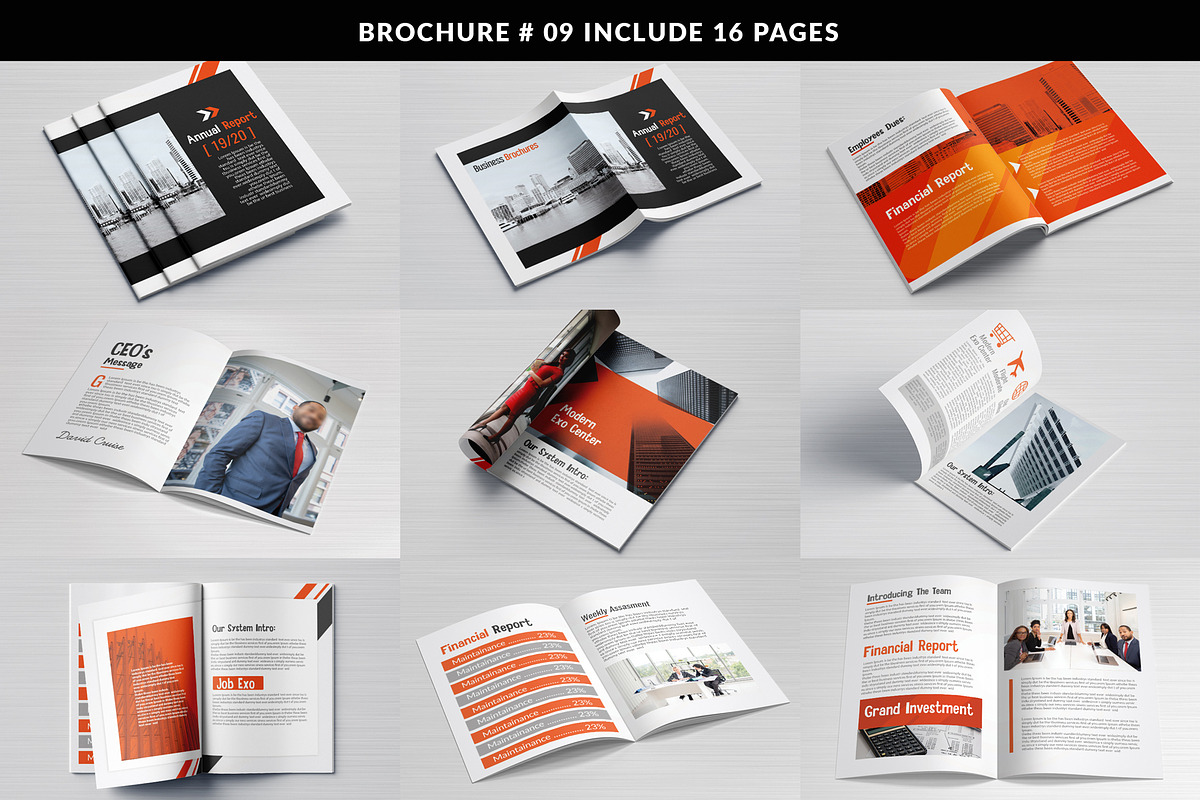 Business Bifold Bundle 20 Template, a Brochure Template by Psd Templates (Photo 10 of 21)