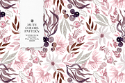 Mute Colors Watercolor Pattern, a Pattern Graphic by Webvilla Studio (Thumbnail 1 of 6)