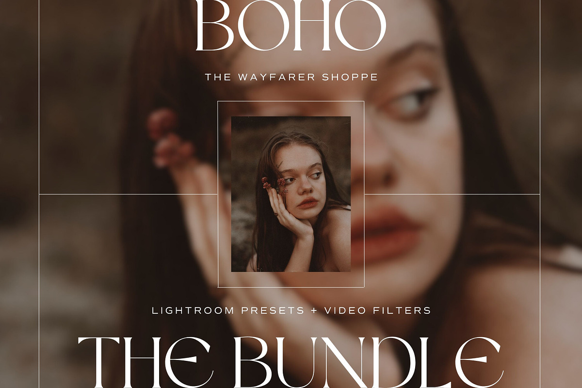 Boho LR Presets + Video Filters, a Preset Add-On by TheWayfarerShoppe (Photo 1 of 17)