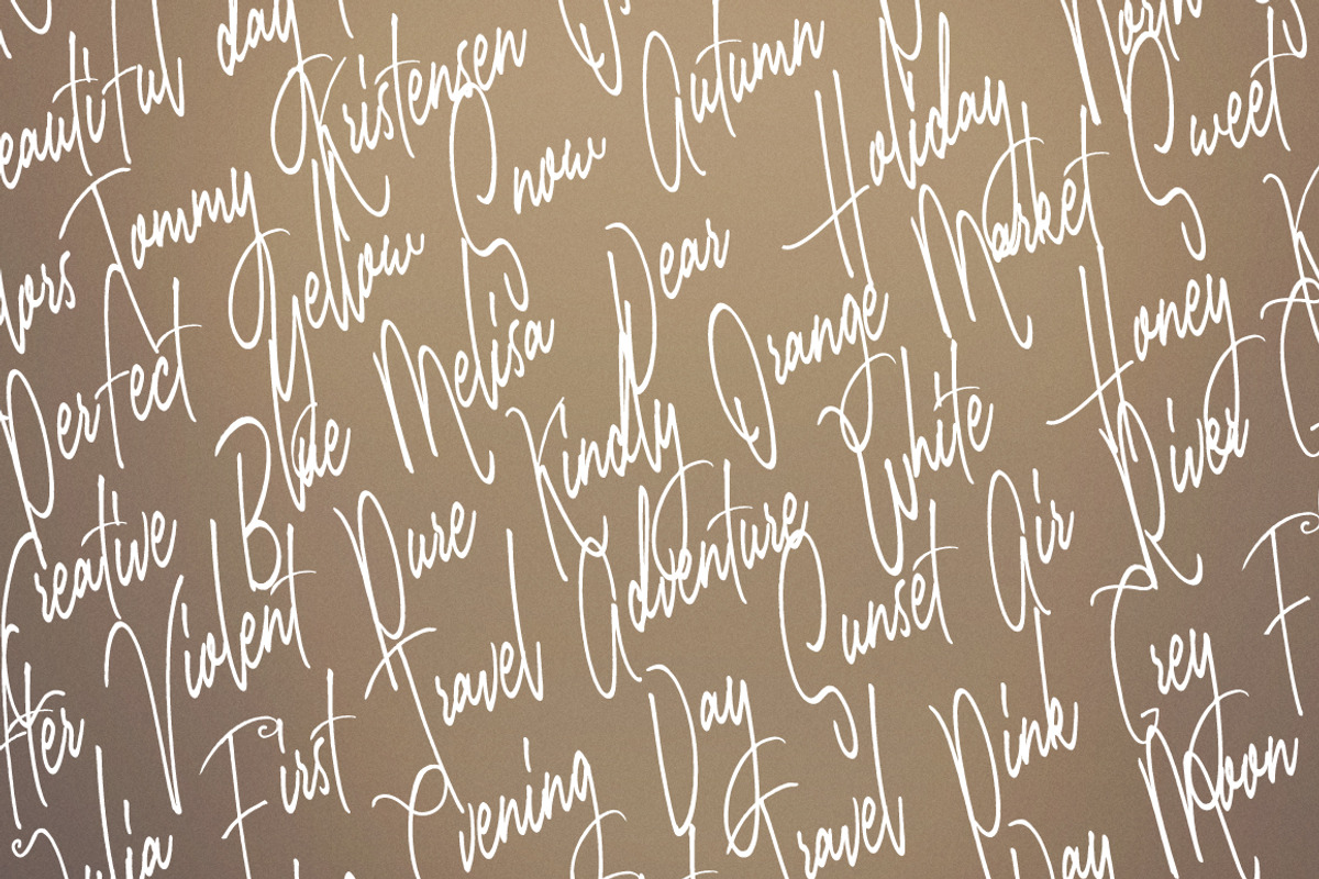 Smitten Script preview 5