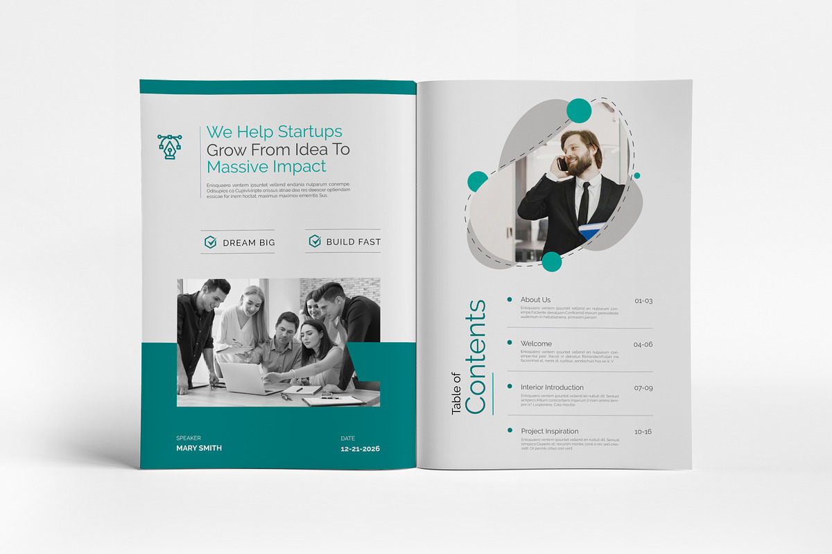 Business Proposal Template I Canva, a Brochure Template by PixWork (Photo 7 of 13)