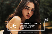 6 Pro Moody Style Lightroom Presets, an Action Add-On by Edito (Thumbnail 1 of 7)
