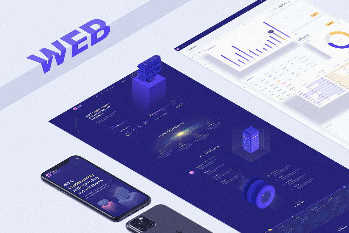 Crypto HTML Web Template, a HTML Template by TemplateZuu (Photo 2 of 11)